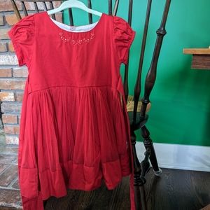 Well dressed Wolf red dress 2T